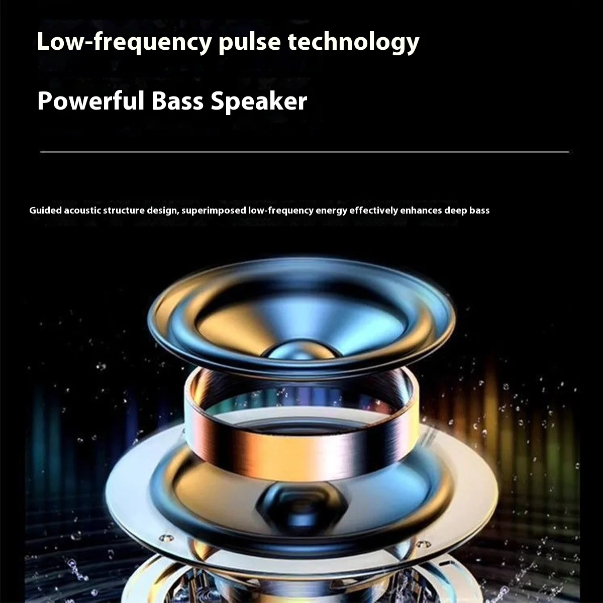 Portable Wireless Bluetooth Speaker With Led Light And Fm Radio_voghion.com