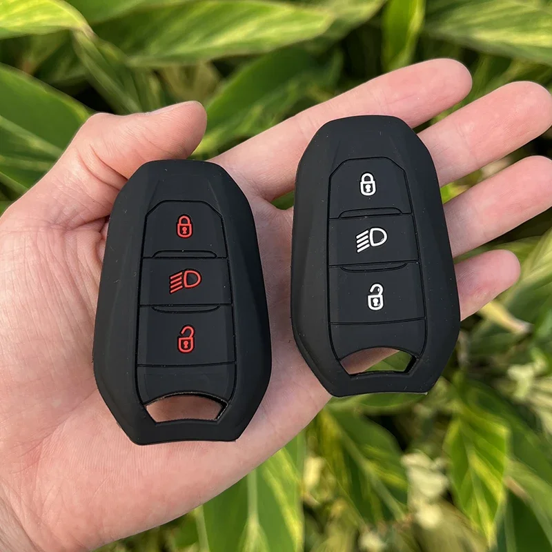 Silicone Car Key Case Cover for Citroen C2 C3 C5 X7 C4 Picasso Berlingo for Peugeot 208 308 408 508 3008 4008 5008 Smart Key key case,key case cover