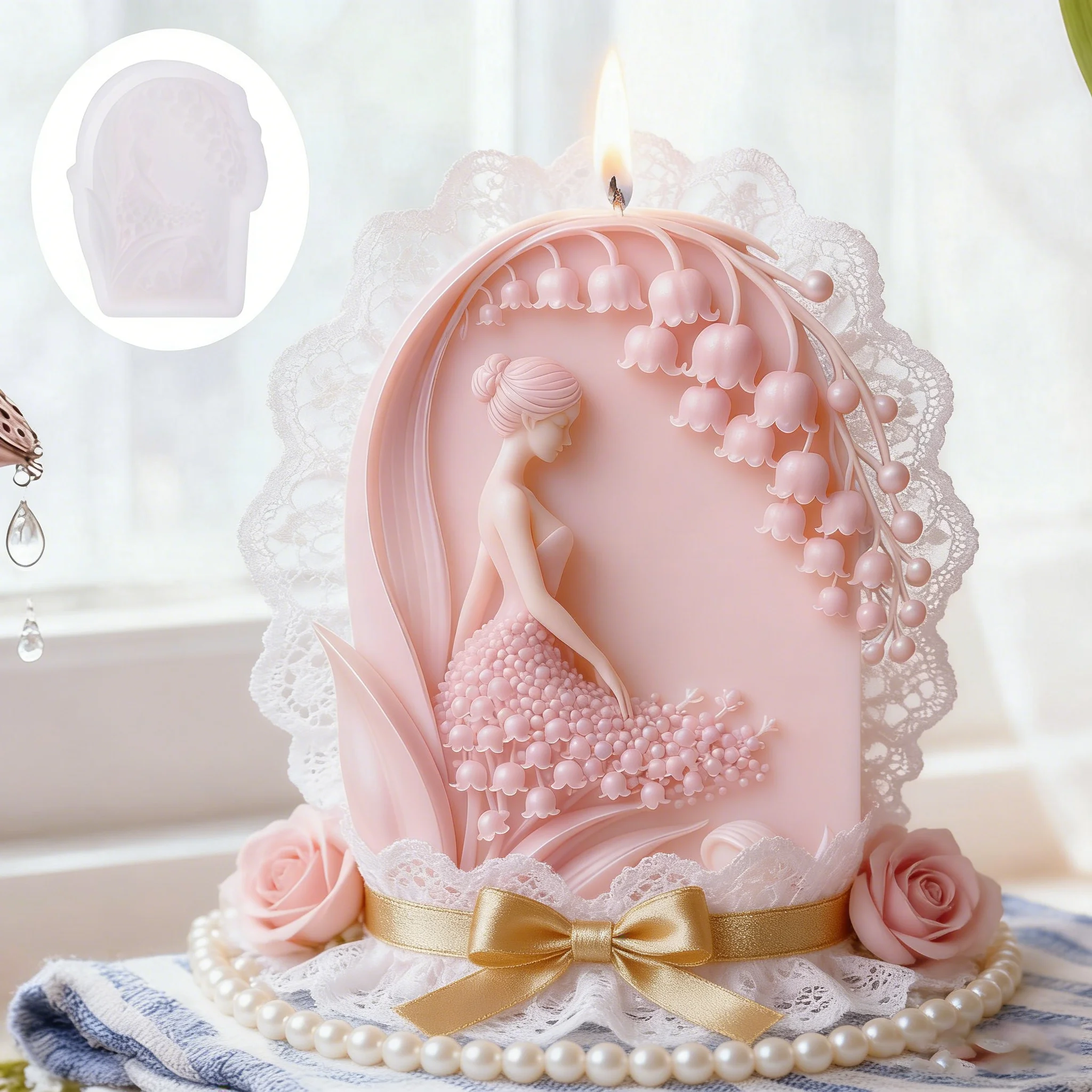 Angel Wings Candle Mold 4