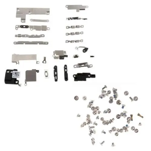 Set Completo Scudi Metallici Staffe Di Fissaggio Viti Per Iphone5/5C/5S/5Se Staffa Di Supporto Piastra Di Protezione + Viti