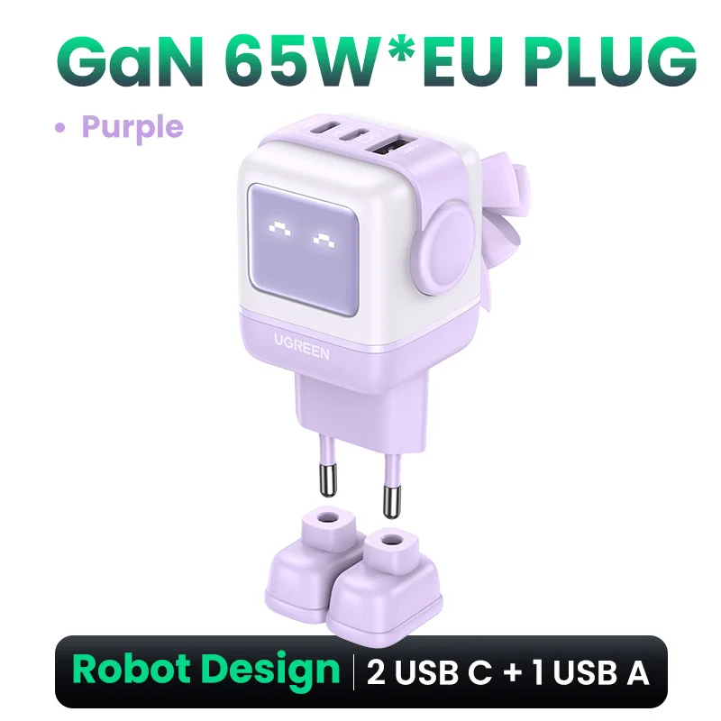 EU GaN 65W Purple