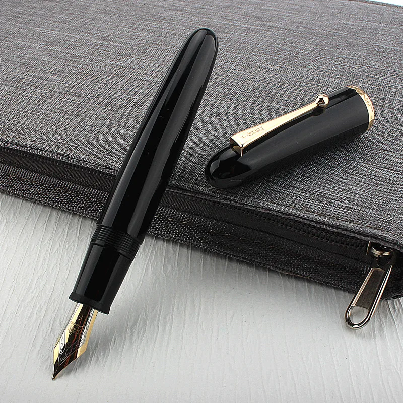 Jinhao 9019 Fountain Pen #8 Extra Fine / Fine / Medium Nib Big Size Office Pen Resin Stationery Business Writing Gifts fountain pen