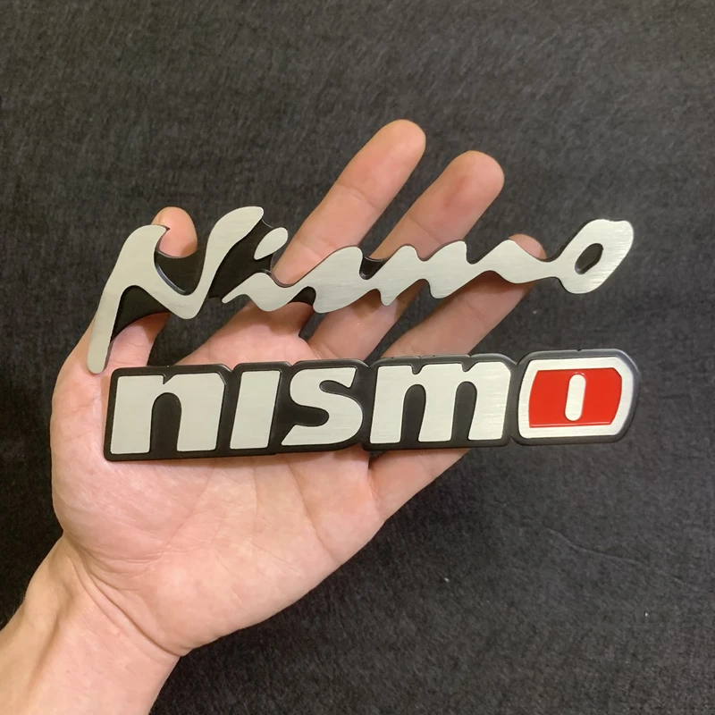 

3D Metal Aluminium alloy Car Sticker Tail Label Side Label Decoration Sticker For Nissan Nismo Modification Accessories Refit