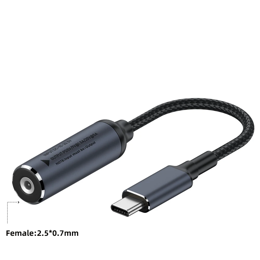ตัวเลือกสินค้า สายชาร์จ USB-C PD เร็ว 100W สำหรับแล็ปท็อป