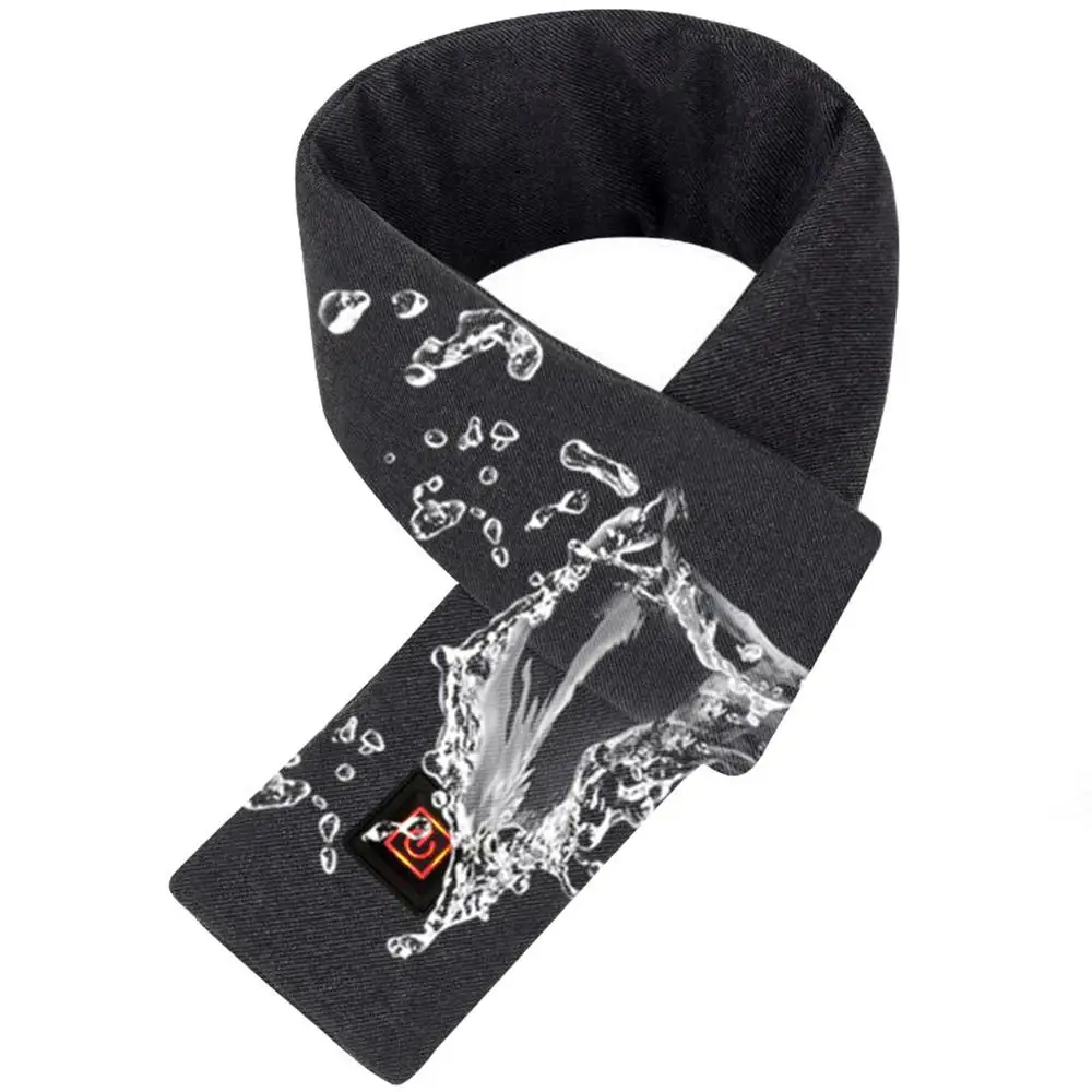 Heated Graphene Usb Smart Winter Warm Electric Heating Scarf With 3 Temperature Adjustable For Men And Women_voghion.com