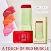 Multi-function Blush Stick Natural Cheek Face Waterproof Rouge Blusher Cream Lasting High Color Rendering Brightening Skin Tone 2