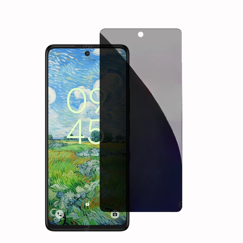Anti-Spy Glare Tempered Glass Privacy Screen Protector and Protective Film Cover