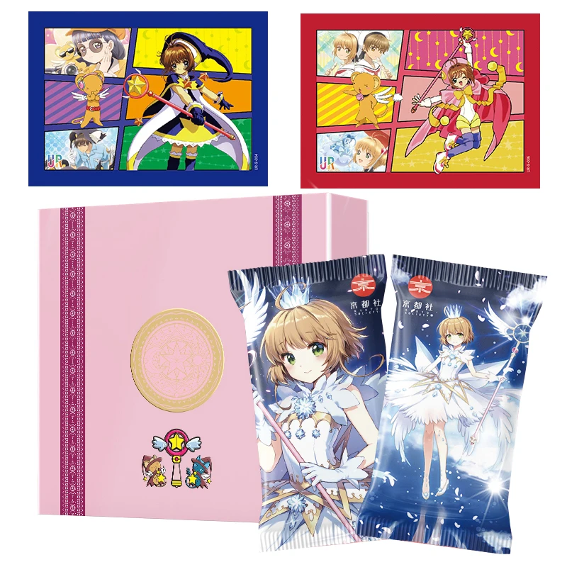 

Original Card Captor Sakura Peripheral Collection Cards Booster Box Anime Kinomoto Li Syaoran Game Playing Card Kids Xmas Gifts