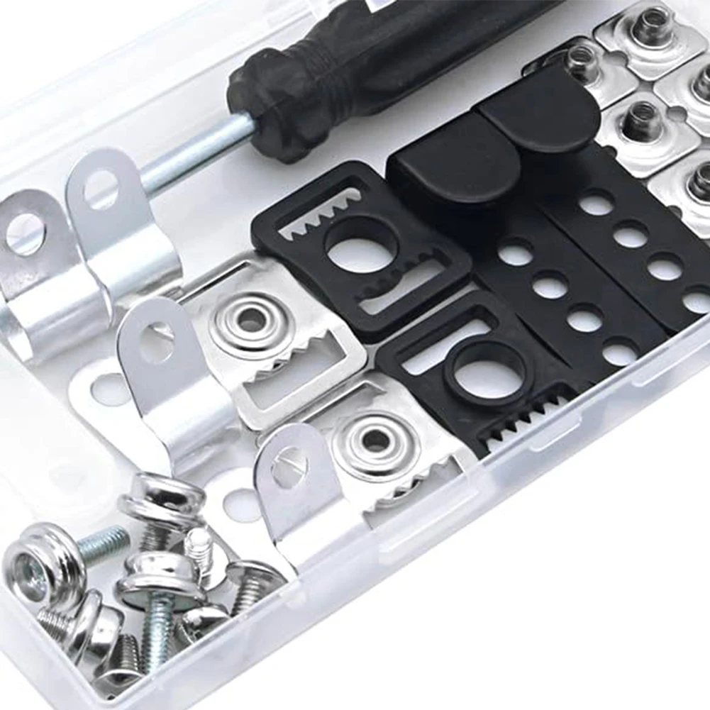 31개/세트 축구 헬멧 수리 키트 나사 너트 개스킷 클립 드라이버 하키 헬멧 수리 키트 스포츠 헬멧 수리 키트