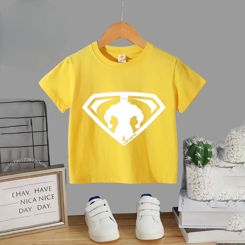 thumbnail image 1 of Camiseta de verano 100 % algodón para niños, jersey de cuello redondo para bebés y niños pequeños, chaqueta cómoda para adolescentes, camiseta para niños y niñas, 1 of 4