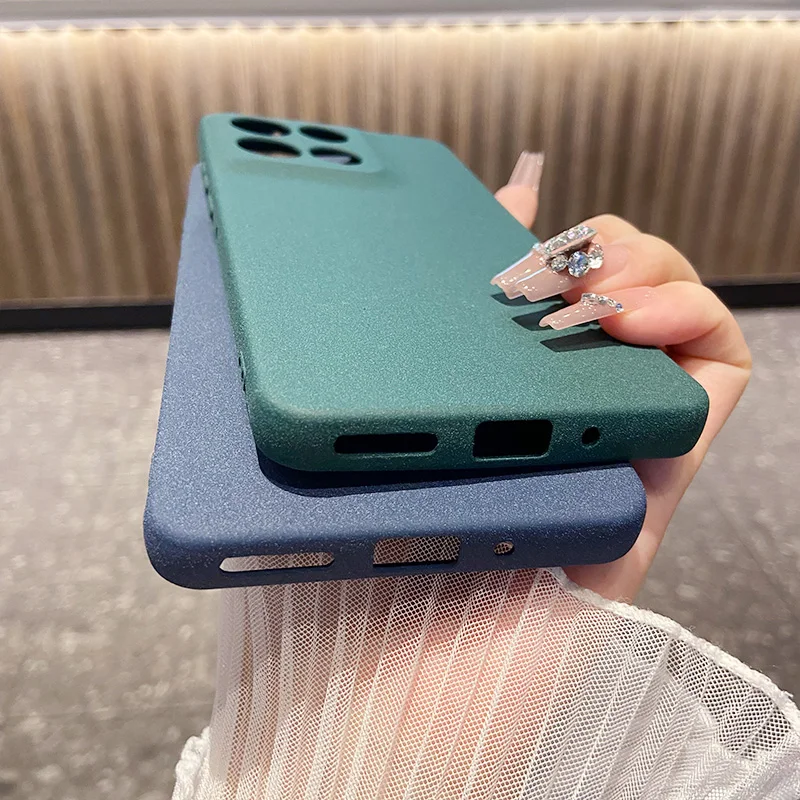 Matte Thin Soft Silicone Back Cover