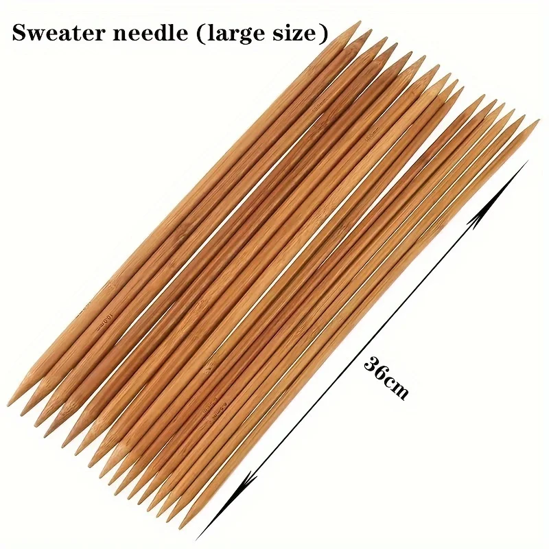 Carbonized Knitting Needle Set 5