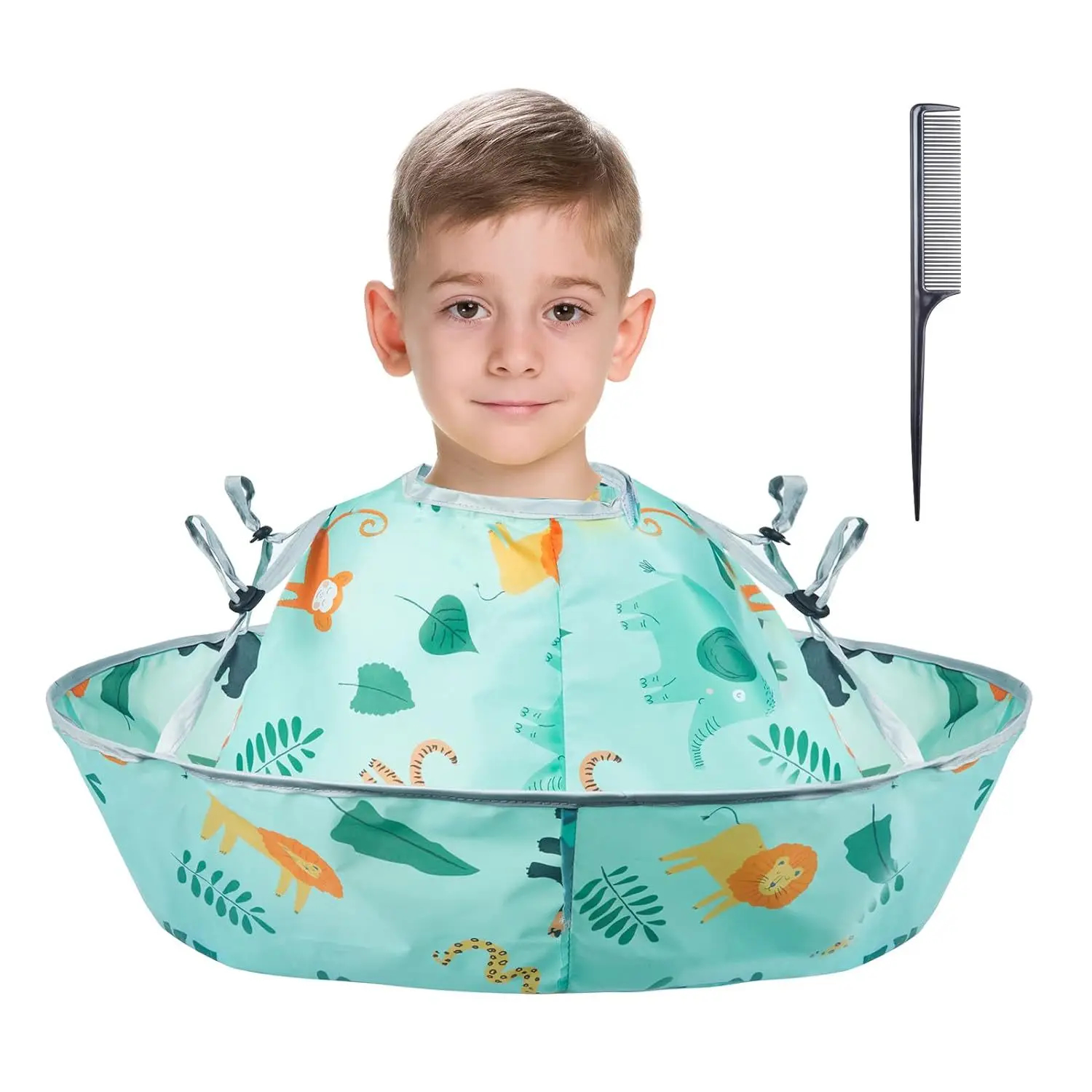 New Children's Haircut ClothNon-stick Hair Baby Shaving Hair Cloak Salon Cut Apron Cover