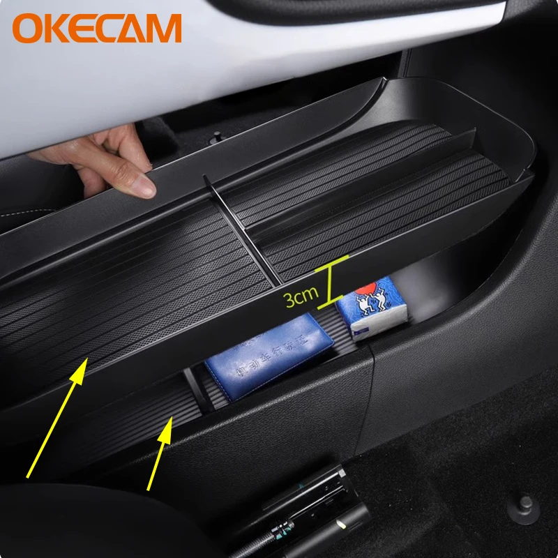 Okecam Car Bracciolo Storage Box Central Control Container Tidying Accessori Interni Auto Per Mercedes Smart Elf #1 2022 2023