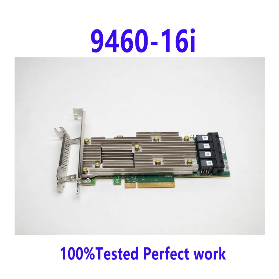 트라이 모드 PCIe RAID 컨트롤러, 브로드컴 12G, 16 포트, SAS, SATA, NVMe, 9460-16i