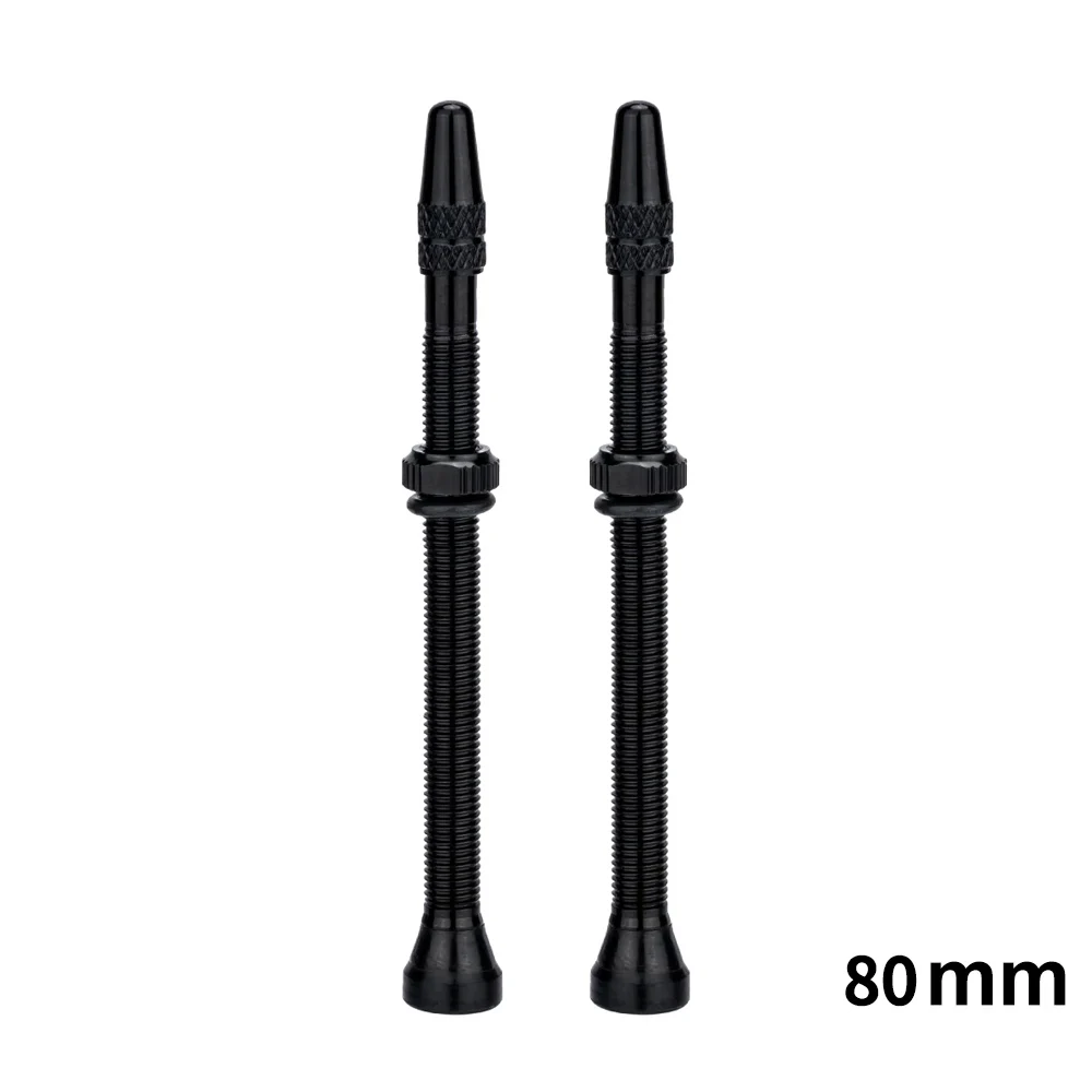 2pcs 80mm Black
