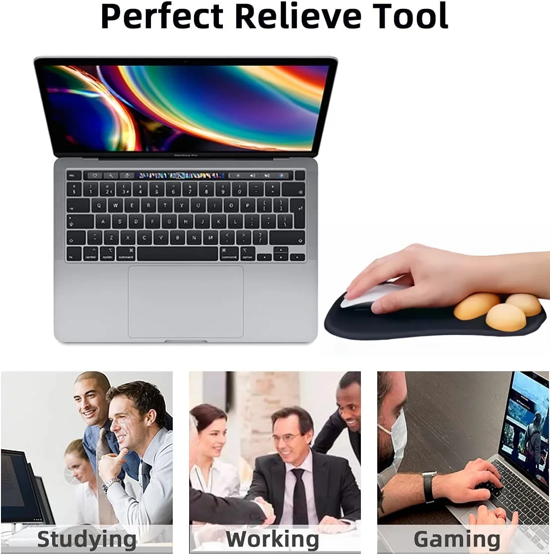 Tapis De Souris Huado Avec Support Pour Poignet, Ensemble De Repose-poignet Pour Clavier, Rose - Chine Tapis De Souris Pour Repose-poignet Et Tapis De Clavier Prix