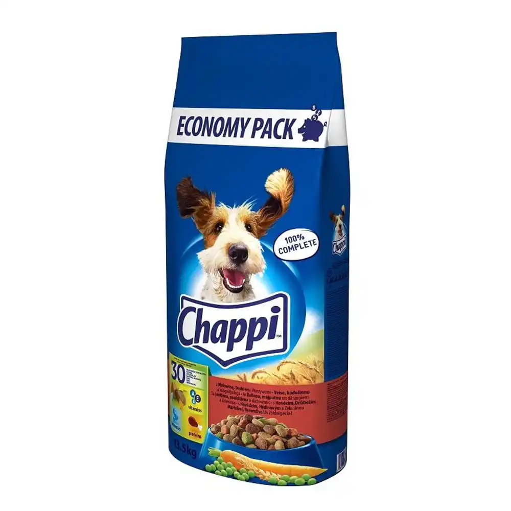 Chappi Drób Warzywa 13,5kg z Polski za $18.97 / ~70zł