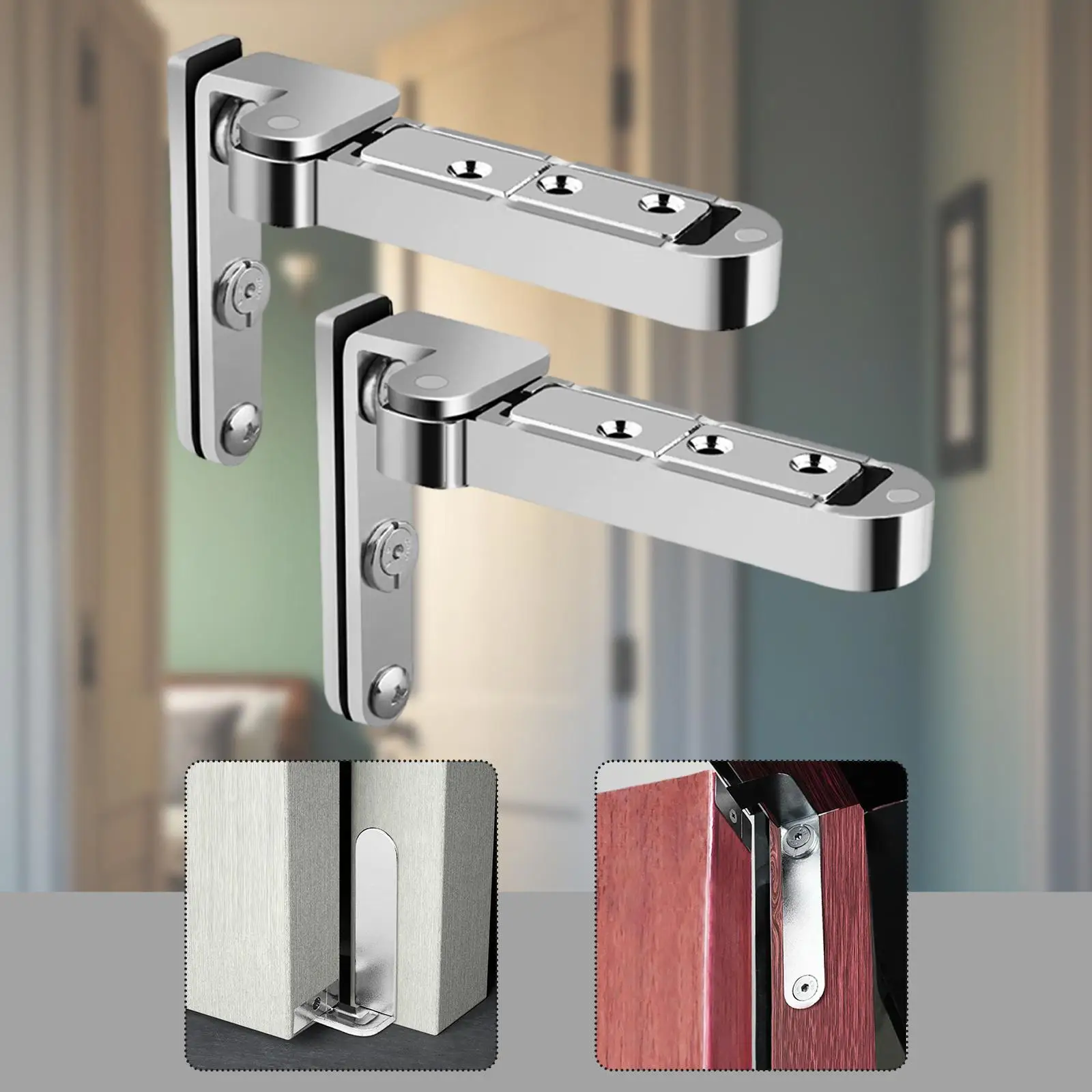 Hide Door Hinge Invisible Door Hinges Top and Bottom Easy Installation Heavy Duty Zinc Alloy for Kitchen Home Hide Door Hinge Invisible Door Hinges Top and Bottom Easy Installation Heavy Duty Zinc Alloy for Kitchen Home