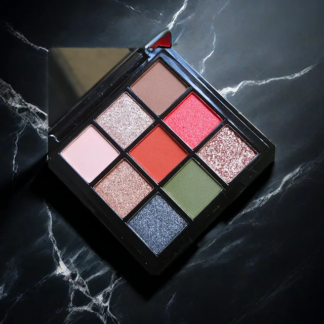 Valleynet 9 Color Night Rose Eyeshadow Palette,