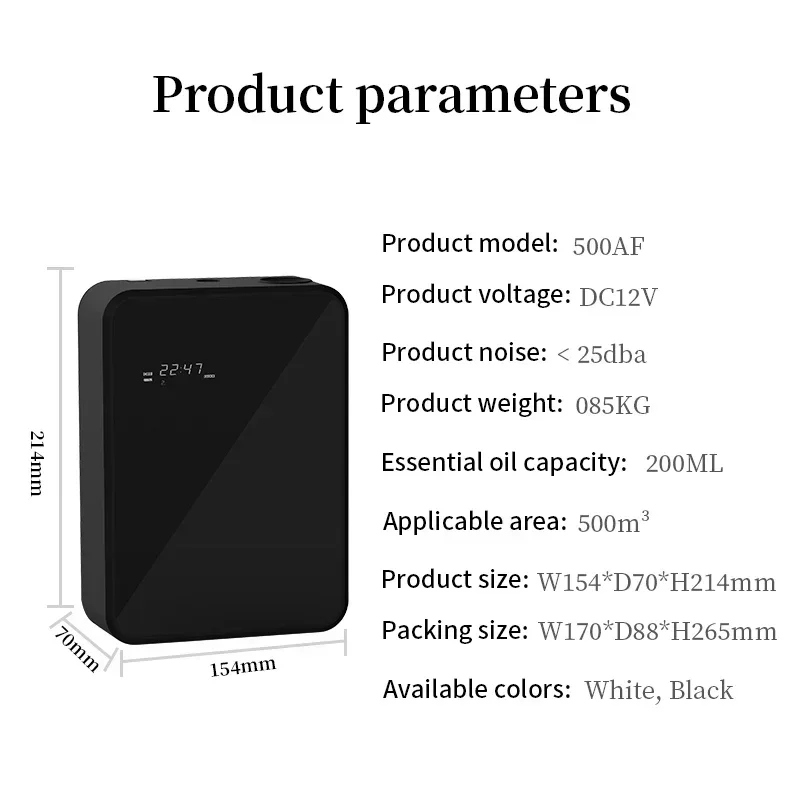 ناشر رائحة كهربائي معطّر الهواء غرفة العطر العطور...