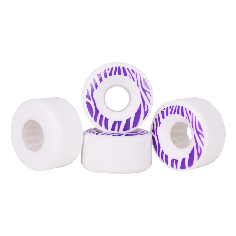 55*32mm 스케이트보드 휠 80A HR65% 리바운드 올라운드 크루저 트릭 휠 (더블 킥 스케이트보드용) 휠 액세서리