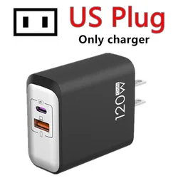 120W GaN USB - C Fast Charger with Quick Charging Technology - Only US Plug
