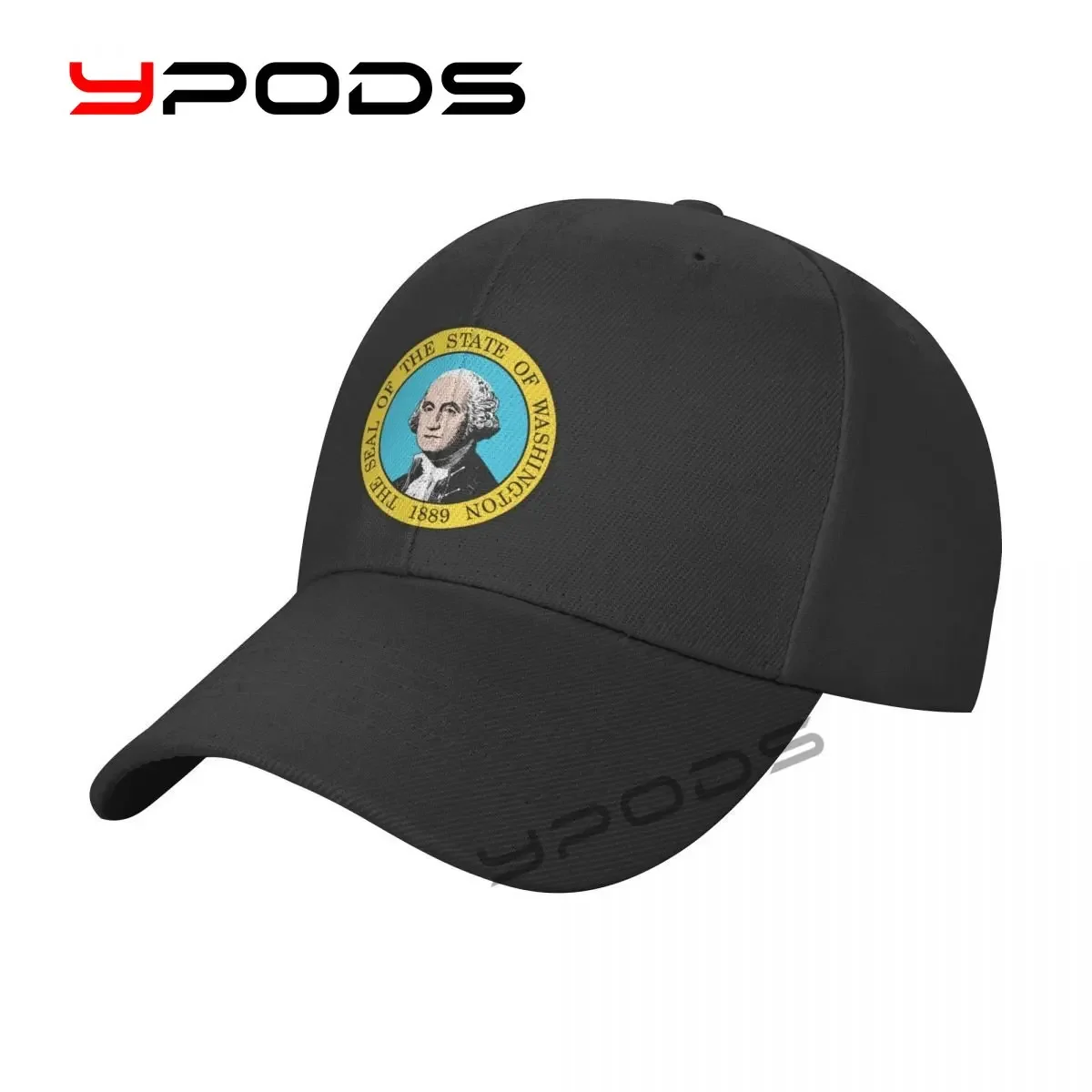 

Outdoor Sport Baseball Cap Flag Of Washington State Spring And Summer Fashion Adjustable Men Women Fashion Caps