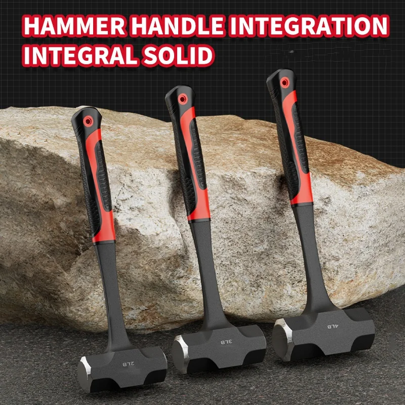 Industrial-grade Strong One-piece Molded Hammer Professional-grade Non-slip Handle Made of High-carbon Steel manual tools
