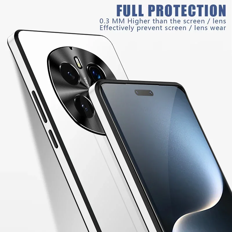 Matte Black Shockproof Anti-Drop Phone Case with Metal Camera Protection