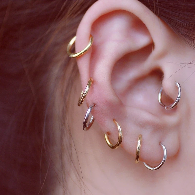 美品 SJXW HOOP PIERCED EARRING(L) CLICK HOOP PIERCED EARRING(SS)(6ZP5005)｜SJX公式ONLINE STORE