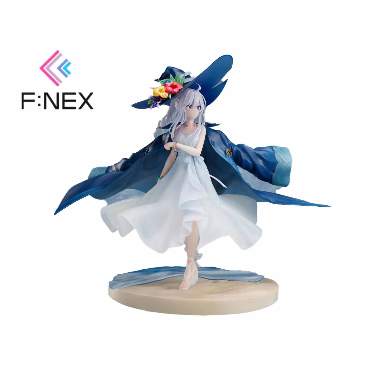 

Goods In Stock 100% Original F:NEX ELAINA THE ERDIO OF ELAINA Summer Dress PVC Animation Model Art Collection 27CM