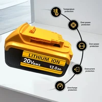 12.0Ah pour Dewalt 20V batterie Rechargeable pour Dewalt tournevis sans fil perceuse vis pistolet clé Batteries à percussion DCD790 DCB200 2