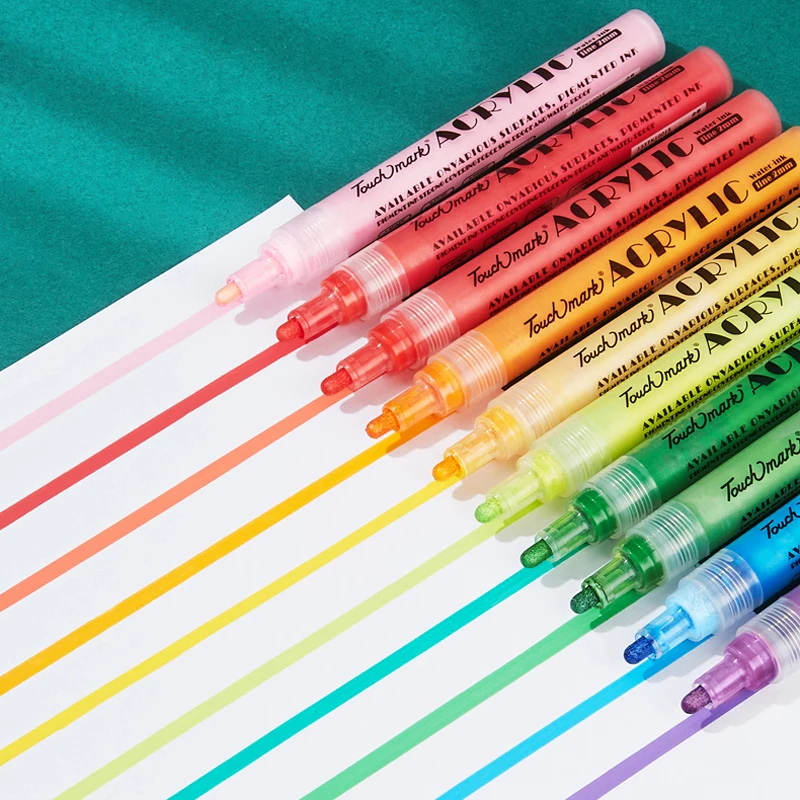Acrylmalstifte Set 60 Farben - Permanent Marker Für Kunst Und Basteln