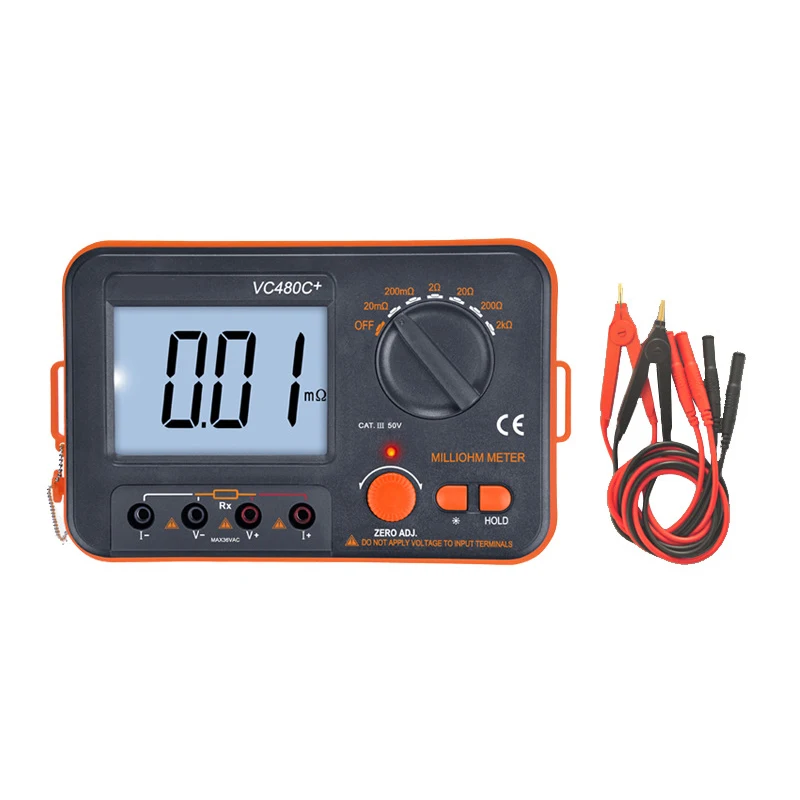Akku Kapazitätsmessgerät VC480C+ Milliohm-Meter, Digitale Milli