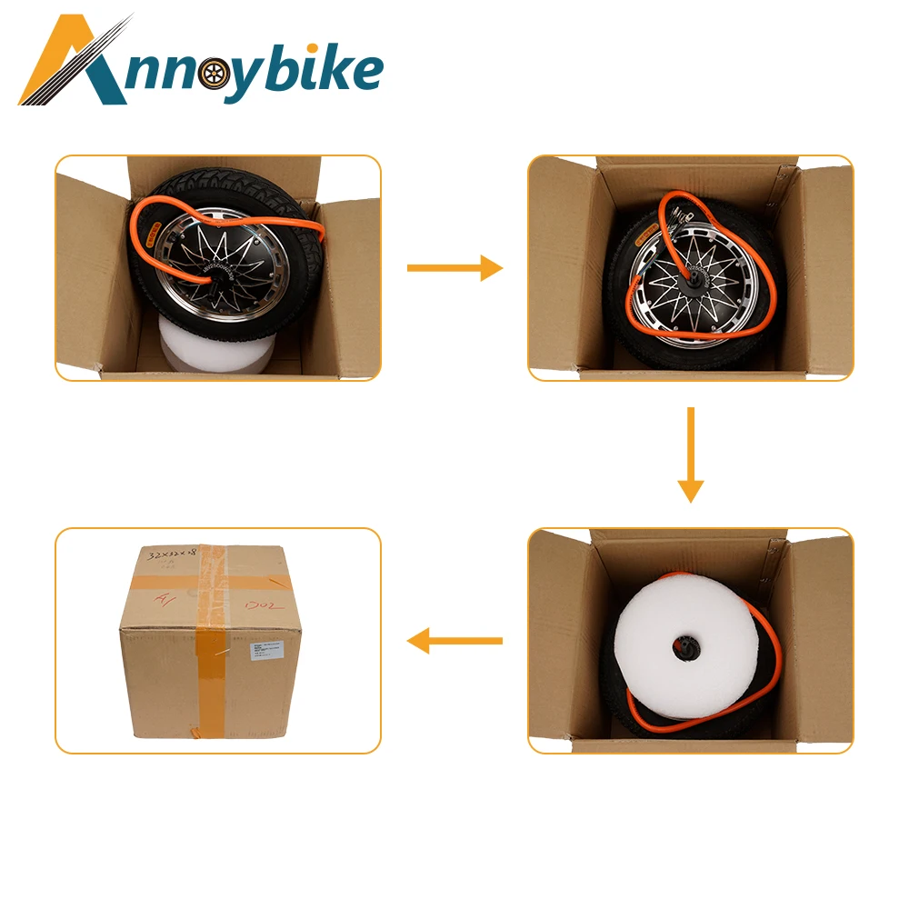 Ebike Motor Kit 12" Fast Speed Split Design Motor 48V 60V 72V 1500W 3000W 3500W 5000W ForTakeaway Scooter