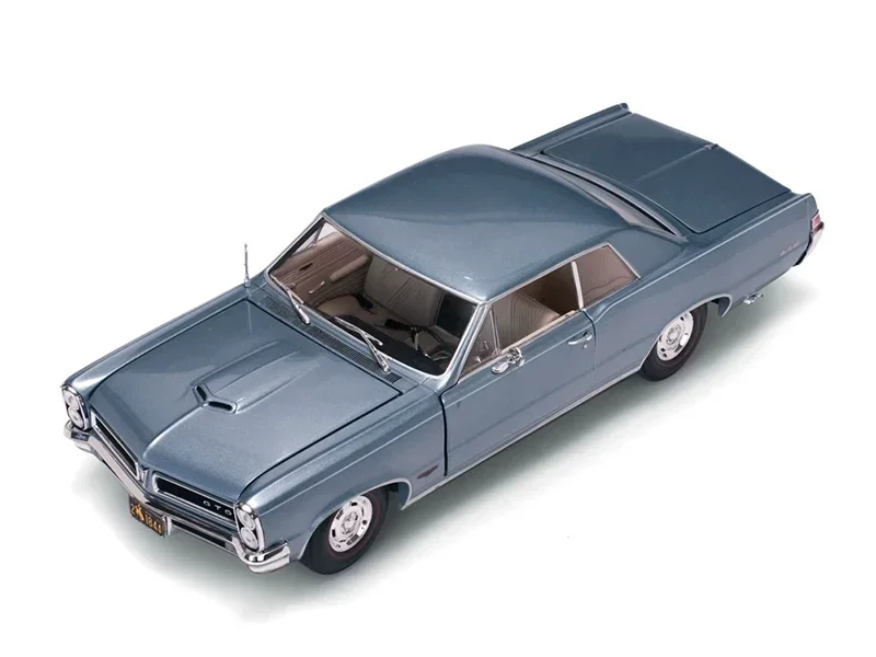 B-M Diecast Alloy 1:18 Scale 1964 1965 Pontiac GTO Car Model Metal Die-Cast & Toy Adult Fans Collectible Gift Souvenir