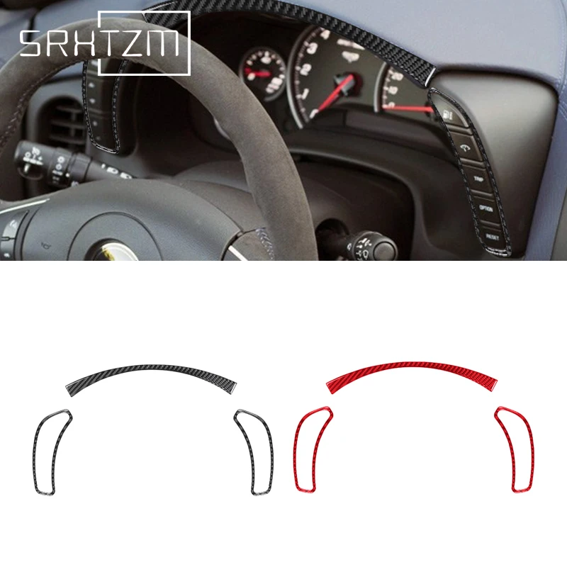 

Углеродное волокно Спидометр рамка Обложка отделка Наклейка для Chevrolet Corvette C6 2005-2013 аксессуары для интерьера