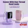 NEW 20000mAh Mini Power Bank 66W Portable Charger Fast Charging Powerbank External Spare Battery for IPhone Huawei Xiaomi Phone 5