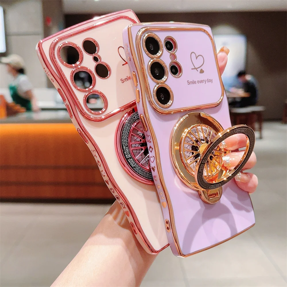 Gyroscope Rotating Bracket Wave Frame Case Cover