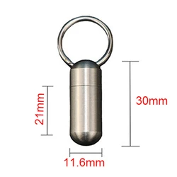Compact Waterdichte RVS Buitenkastje Pillendoos