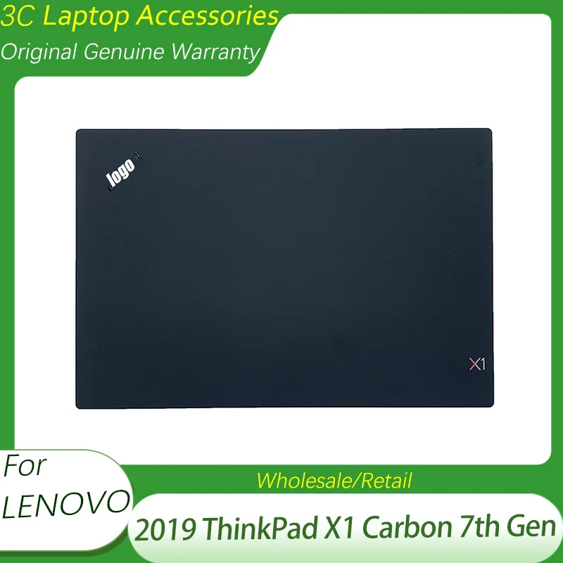 

New Laptop Case For Lenovo 2019 ThinkPad X1 Carbon 7th Gen LCD Screen Back Cover Rear Lid Top Case Housing AQ1A1000300 Black