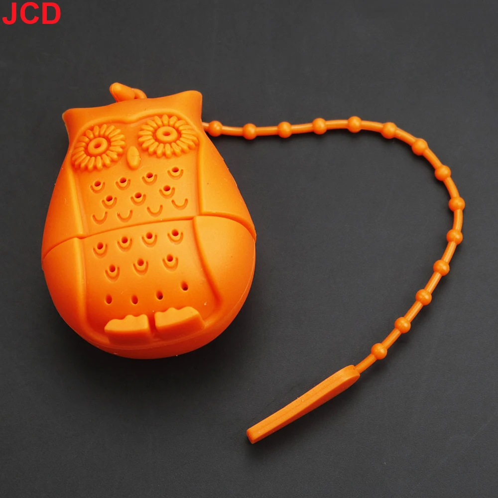 Silicone Owl Tea Leaf and Spice Infuser - Cute Strawberry & Lemon Design