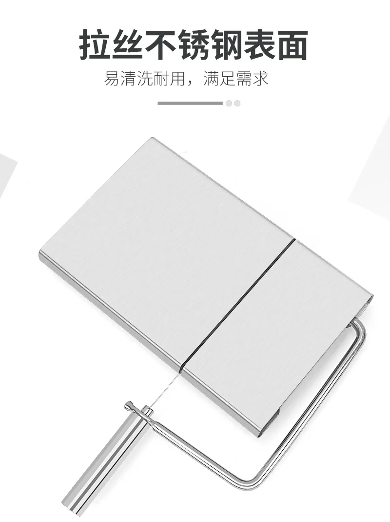 Description Picture 6 of itemHousehold Cheese Cutting Machine, Ham Cheese Slicer, Cheese Cutter With Scale Cutting Knife Kitchen Tool