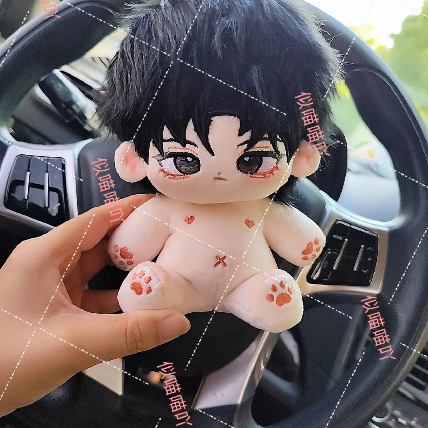 새로운 도착 장미와 샴페인 시저/정이원 20cm 옷 없는 귀여운 15일 안에 보내드립니다