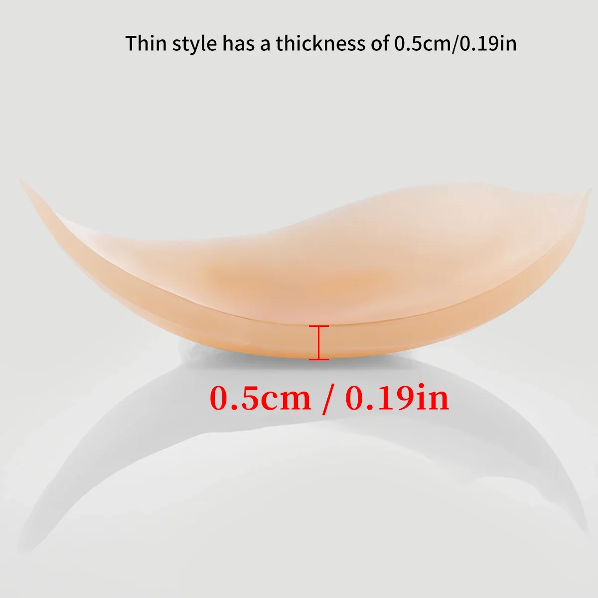 Reusable front button chest patches silicone invisible strapless self-adhesive breast patches women's underwear accessories silicone breast patch