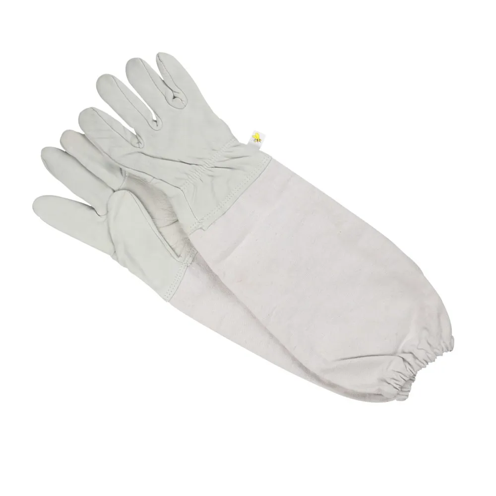 Beekeeping Gloves Long Sleeve Canvas Bee Keeping Glove Protecrive Clothing Suit Anti Bee Sting For Beekeeper