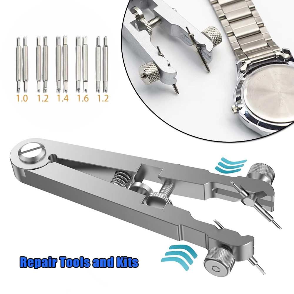 Premium Watch Spring Bar Plier & Tweezer Tool Kit for Band Removal & Repair