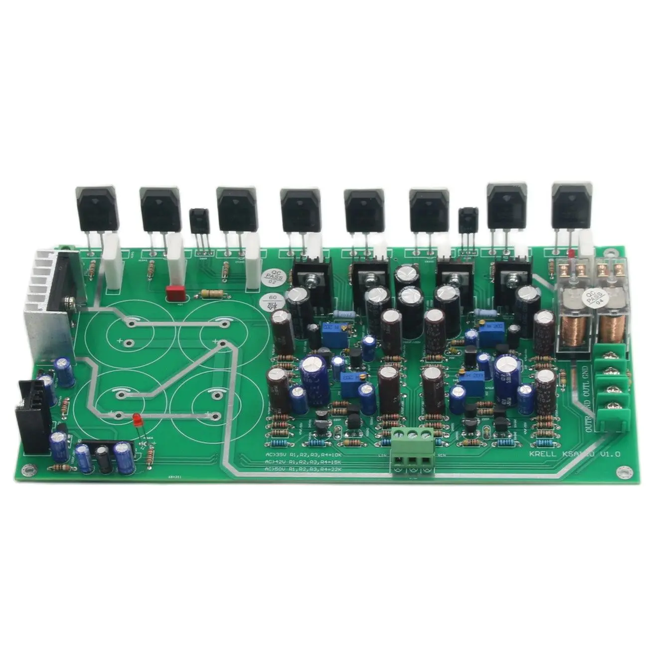 Assembly Reference KSA100 Class A Power Amplifier Board HiFi Stereo Home Audio Amplifier DIY