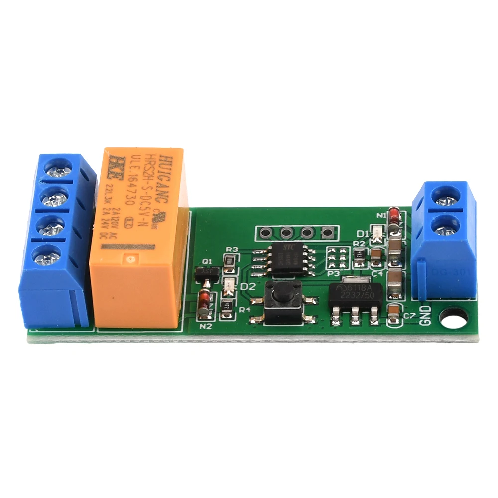 Motor Reverse Polarity Module 1pc Time Adjustable Delay Relay 2A Drive Current Signal Generator DC 5V 6V 9V 12V motor delay relay